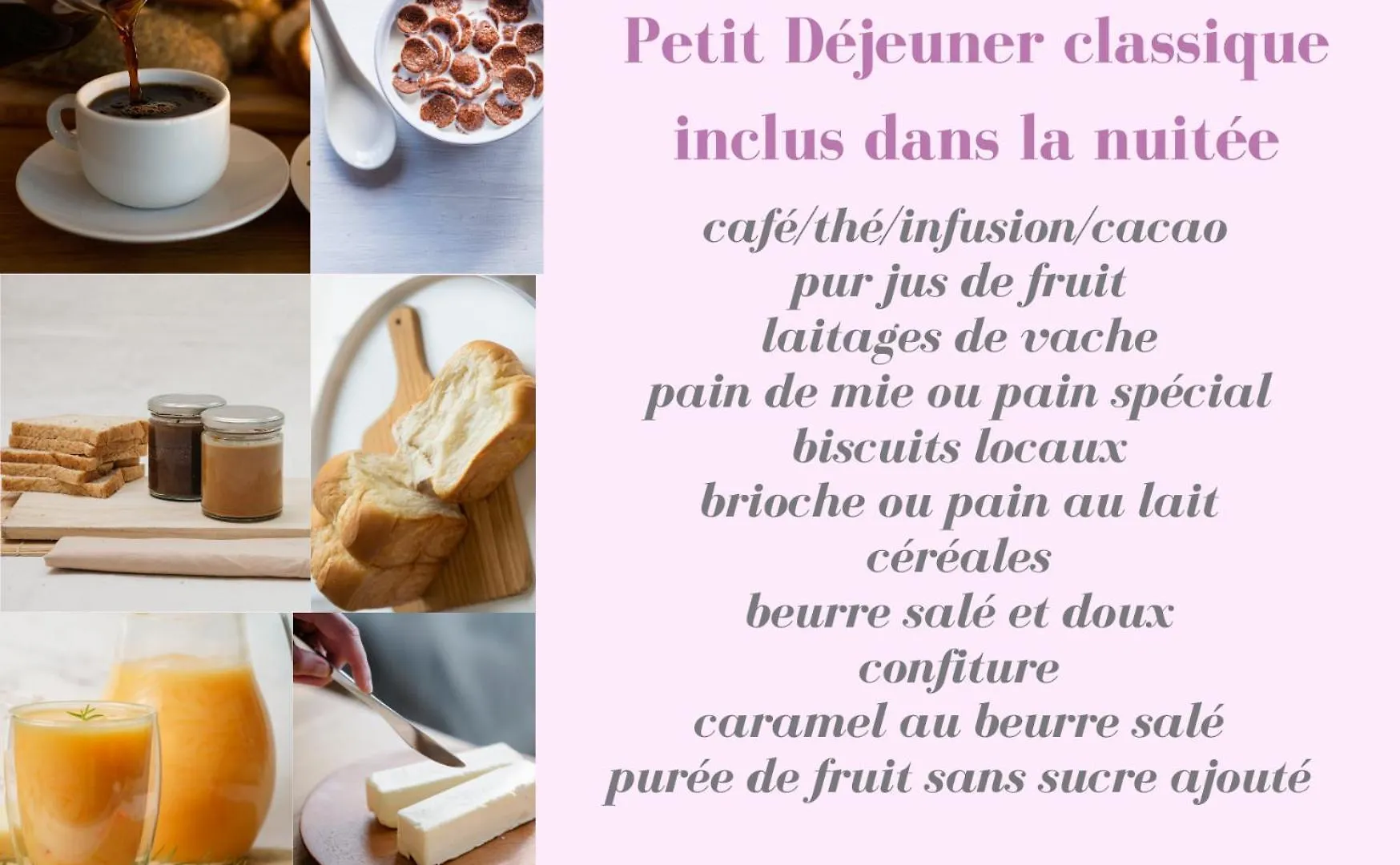 Le Tigite B&B, Suite Autonome Avec Entree Independante, Petit-Dej Et Linge Fourni, Pour 1 A 4P -Queen Size Et Canape Lit Double- Allaire Couette-café